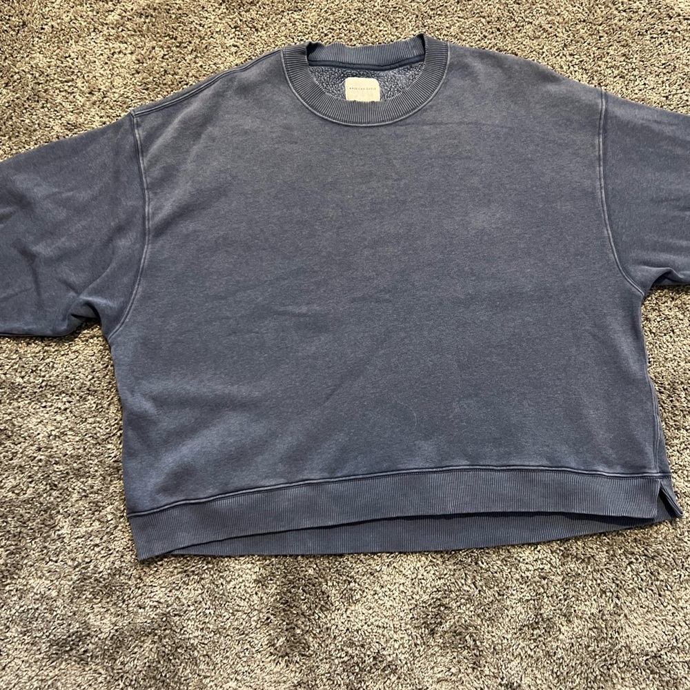 Navy American Eagle Crewneck Size XS
